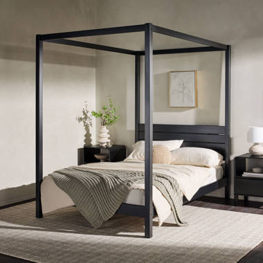 Celeste metal deals canopy bed king